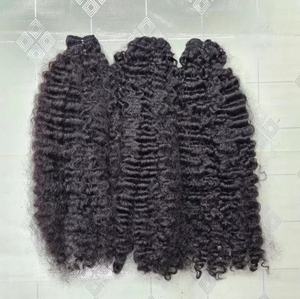 Parrucche di capelli umani vergini cambogiani, birmani e vietnamiti, ricci, crespi, a onda d'acqua, con frontale - Product Image 6