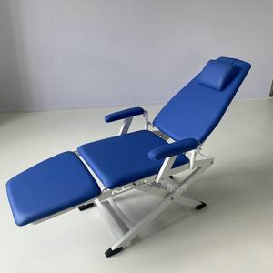 Sillón Dental Portátil Zc Zc015 Azul Manual con Escupidera Integrada y Luz para Uso Clínico - Product Image 3
