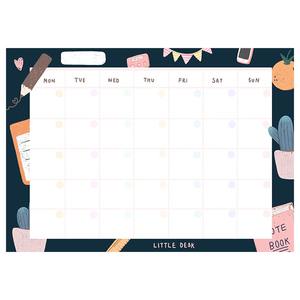 Calendriers familiaux magnétiques personnalisables Plan d'impression Calendrier personnalisé Logo privé Aimant pour réfrigérateur - Product Image 2