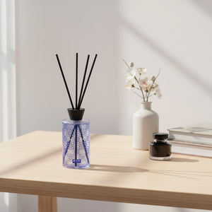 Luxury Minimalist <strong>Refillable</strong> Glass Scent <strong>Diffuser</strong> <strong>Reed</strong> <strong>Diffuser</strong> <strong>for</strong> Modern Home Decor Private Label OEM - Product Image 1