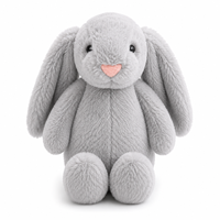 Boneka Kelinci Plush Sublimasi Laris Manis, Mainan Hewan Isi Dakron, Squishy Kawauu Bahan Super Lembut, Logo Custom, Hadiah Anak, Grosir