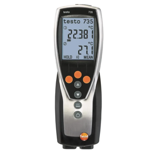 เครื่องวัดอุณหภูมิ 3 ช่องทาง Testo 735-1 0560 7351 ของแท้จากเยอรมนี พร้อมหัววัด 4 หัว - Product Image 1
