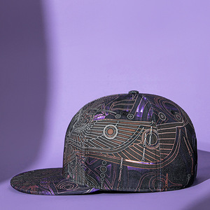 Gorra de Béisbol Personalizada con Logotipo, 6 Paneles, Diseño Deportivo con Letras Coloridas, Transpirable, Impermeable, 100% Algodón, Ajustable con Broche - Product Image 3