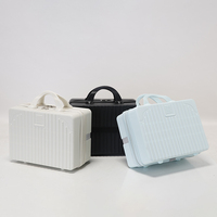 Usine Pas Cher 14 Pouces PP Portable Mini Bagages À La Mode Bonbons Motif Voyage Cosmétique Cas Doux Petit Cas Fermeture À Glissière