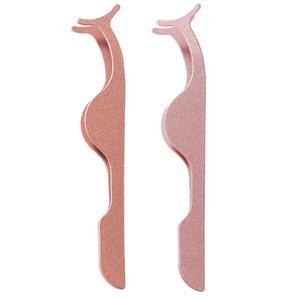 Pinzas de Acero Inoxidable Coloridas para Aplicar y Retirar Pestañas, Pinzas Personalizadas para Pestañas - Product Image 5
