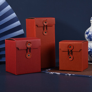 Wholesale Kraft Paper <strong>Box</strong> Honey Glass Bottle Coffee Sugar Tea <strong>Mug</strong> Packaging <strong>Box</strong> with Clasp Closure - Product Image 3