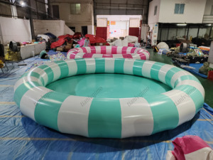 Piscina inflable redonda extra grande sobre el suelo para adultos y familias Piscina para niños - Product Image 4