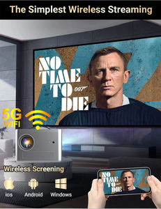 Proyector Sp-Lsp3Blaxxl <span class=keywords><strong>Freestyle</strong></span> Home Mini con Google <span class=keywords><strong>TV</strong></span>, Android 11, Tiro Corto Vertical Pequeño, 1080P, Repuestos, 4K, Descuento - Product Image 3