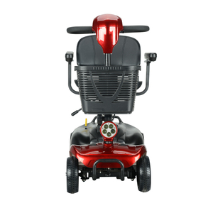 Scooter Eléctrico Plegable Portátil 2023 de 4 Ruedas con Motor sin Escobillas de 250W 24V AC-EST50040 con Cesta, 30km/h, Alcance de 20-40km - Product Image 5