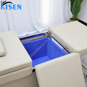 KISEN Jepang kepala peralatan Spa Meja pijat <span class=keywords><strong>Salon</strong></span> dengan 90L tangki sirkulasi air Pipeless sampo Spa tempat tidur <span class=keywords><strong>Salon</strong></span> kecantikan - Product Image 2