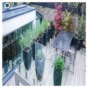 Optima Offerta Speciale: Supporti <span class=keywords><strong>per</strong></span> Ringhiere in <span class=keywords><strong>Plexiglass</strong></span> <span class=keywords><strong>per</strong></span> Balconi <span class=keywords><strong>Esterni</strong></span>, Personalizzabili in Acciaio Inox 316/304 - Product Image 1
