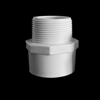 Raccord de tuyau en PVC connecteur d'accouplement union fileté mâle raccord d'alimentation en eau raccords bleus en pvc adaptateur mâle