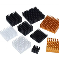 Radiateur en alliage d'aluminium de haute qualité série 6000, découpe personnalisée usinage CNC pour module d'alimentation et équipement électronique