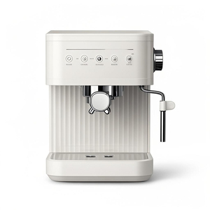 Machine à expresso semi-automatique électrique commerciale professionnelle avec prise EU pour les hôtels domestiques à l'extérieur dans les voitures et les véhicules récréatifs - Product Image 6