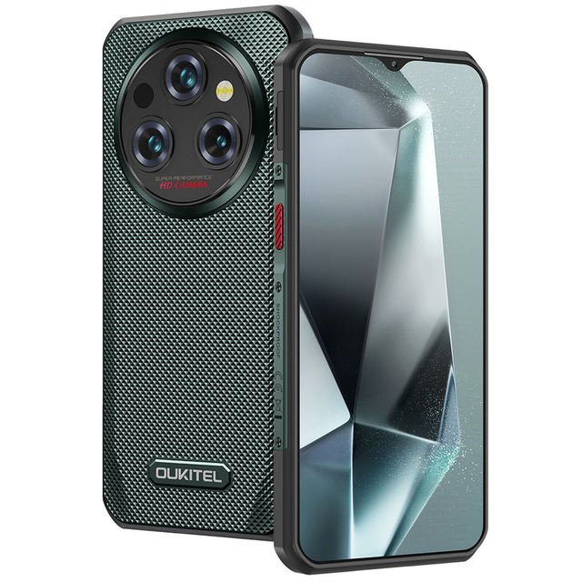 New OUKITEL WP35 5G Rugged Phone 24GB+256GB 6.6" MTK Dimensity 6100+ 11000mAh Battery Ip68 NFC Original Oem Smartphone