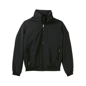 Chaqueta bomber impermeable acolchada para hombre con Forro cálido y cuello redondo acanalado - Product Image 1