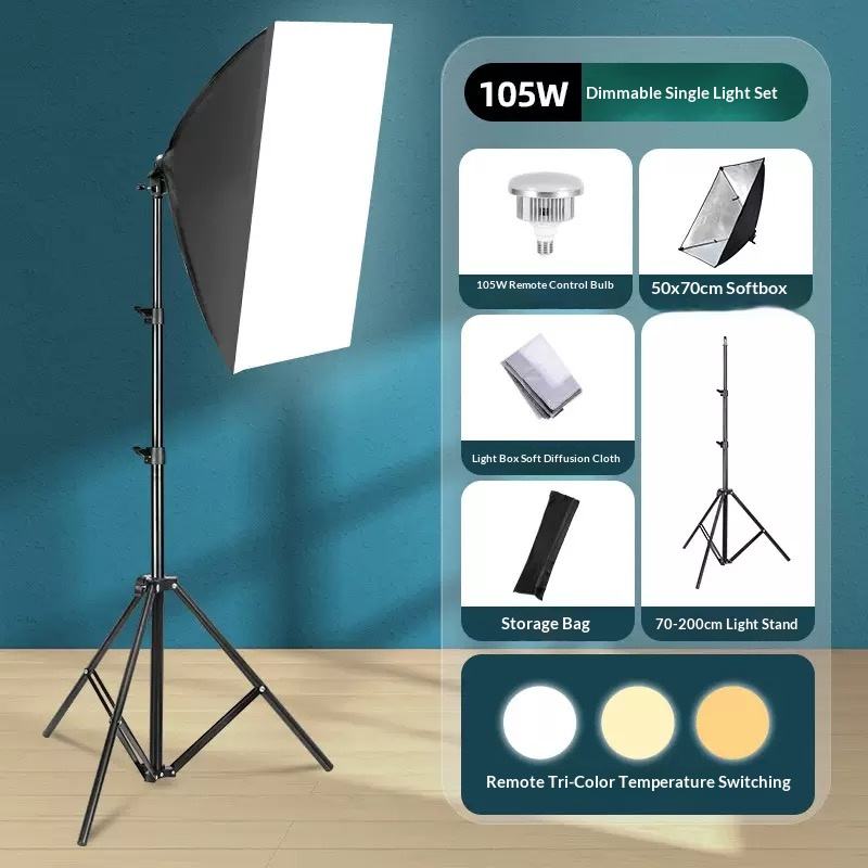 Ensemble de lumières champignons noires - 105W