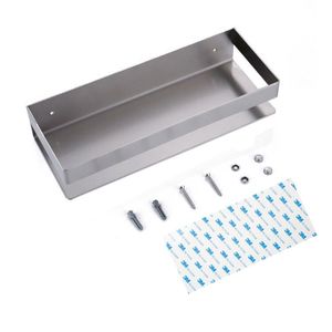 Support de <span class=keywords><strong>douche</strong></span> mural auto-adhésif moderne et écologique en acier inoxydable chromé pour coin salle de bain étagère de <span class=keywords><strong>douche</strong></span> 30cm - Product Image 3