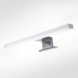 Modern 3CCT <b>Vanity</b> <b>Light</b> IP44 300mm Polished Chrome Finish LED ABS <b>Mirror</b> Lamp Touch Control Dimmable Surface Mount for Bathroom - Product Image 1