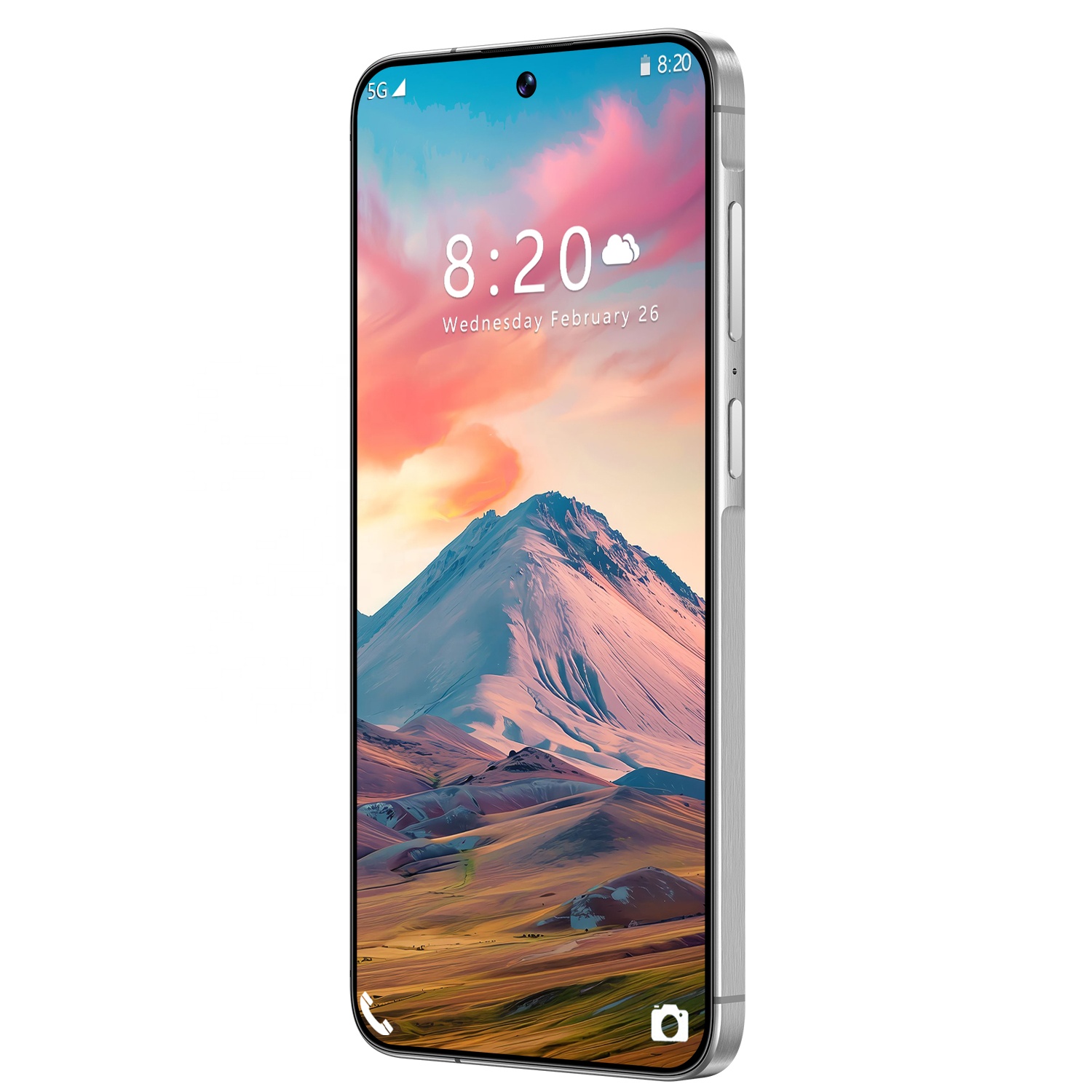 Смарт-телефон A56 8 + 256 г 6,65 дюймов с разблокировкой, 120 Гц 108MP, оригинальный мобильный телефон 5G