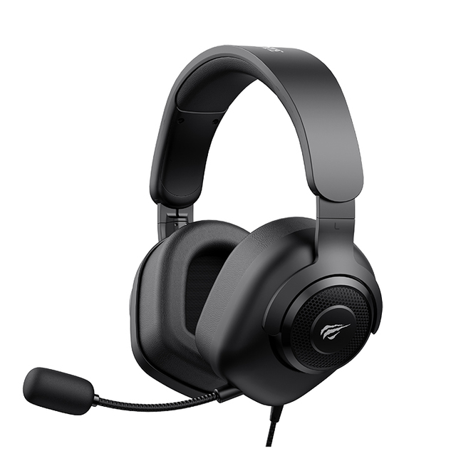 Havit H2230D Professional 50mm Over-Ear Gaming Headset with Detachable Noise-Canceling Microphone, High 116dB Sensitivity