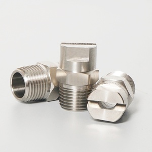 Высокое давление HVV 1/2 "1/4" 1/8 "плоский вентилятор Распылительная насадка плоская струйная насадка против засорения струйный плоский вентилятор насадка для систем распыления - Product Image 6