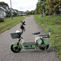 Vélo Électrique 500W en Promotion, Cadre en Acier, Roues de 14 Pouces, Moteur Avant et Capteur Numérique – Meilleur Cyclomoteur/Vélo pour Adultes