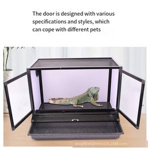 Escalade art <span class=keywords><strong>PAYI</strong></span> croix PVC escalade boîte pour animaux de compagnie cage lézard Rutine poulet caméléon boîte pour animaux de compagnie élevage pour animaux de compagnie - Product Image 6