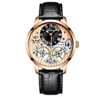 Montre mécanique de conception classique haut de gamme 40 mm Montre ZF de qualité supérieure pour homme Montre automatique multifonctionnelle pour affaires