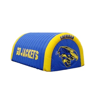 Tunnel Gonfiabile Sportivo per Ingresso, Tenda Personalizzata Gigante Nera per Maratona - Product Image 1