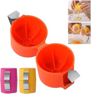 Nouvel Outil Manuel en Plastique 3 Pièces pour Casser les Œufs, Séparateur de Coquille, Éplucheur, Découpeur, Ouvre-coquille d'œuf pour Œufs Cuits et Crus - Product Image 5
