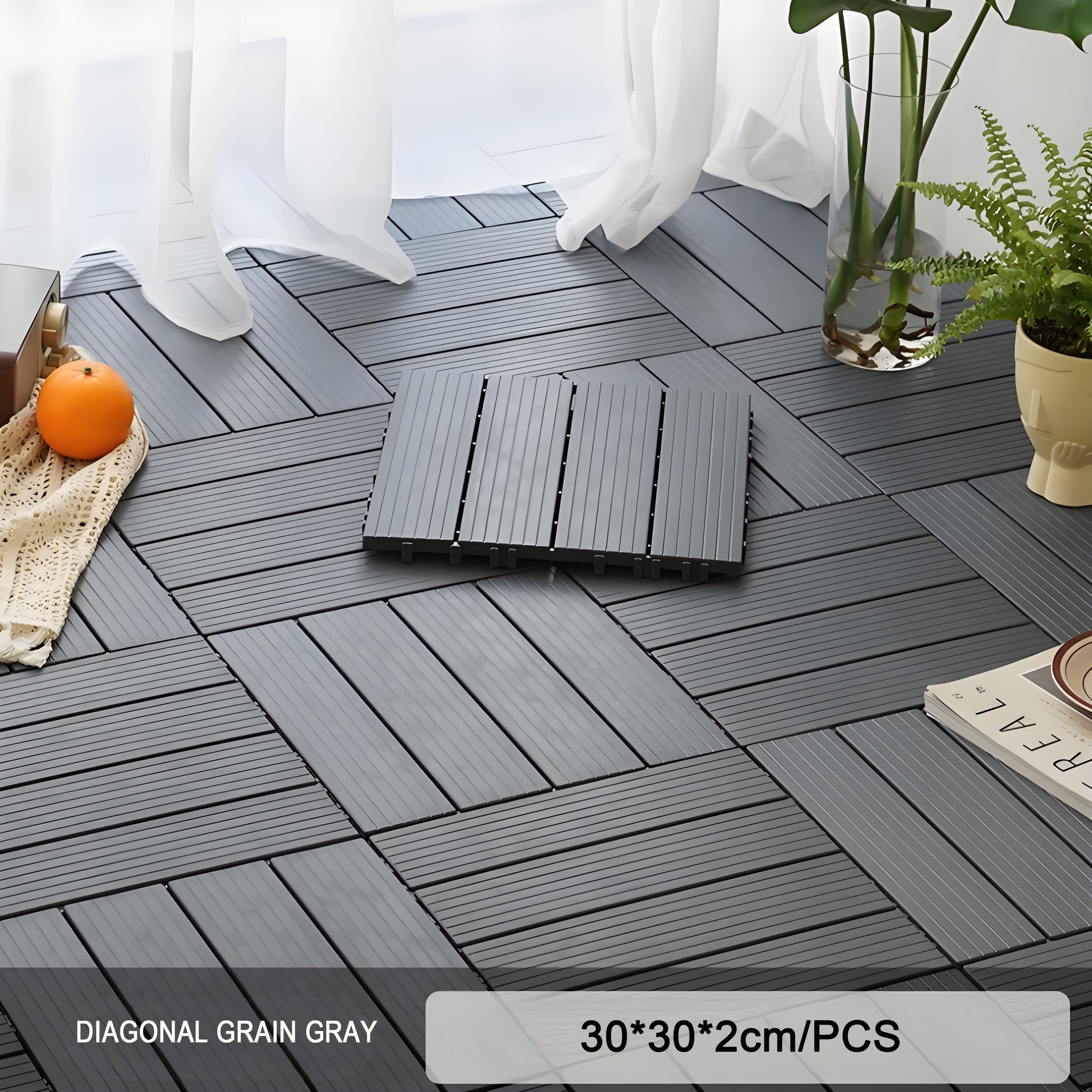 Straight grain gray