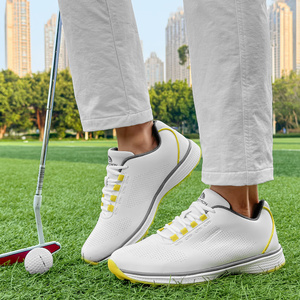 <span class=keywords><strong>Chaussures</strong></span> de <span class=keywords><strong>golf</strong></span> pour hommes en maille respirante, antidérapantes, imperméables, tendance, pour sports de plein air – Nouvelle collection, prix bas, promotion exceptionnelle - Product Image 2