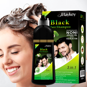 MAYKAY-shampoing 3 en 1 pour cheveux, 15 ans, OEM, ODM, étiquette privée, soins capillaires, échantillon gratuit, cheveux noirs, Permanent, pour couvrir les cheveux gris - Product Image 5