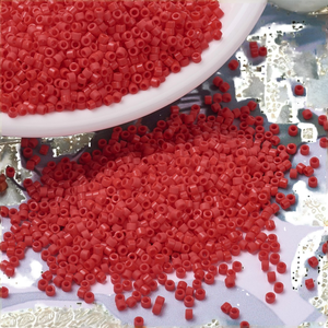 Lot de 10g de perles rondes Miyuki DB 11/0 Inde, 1,6 mm, série de couleurs unies en 18 couleurs, en verre et cristal pour le nail art - Product Image 3