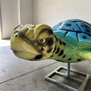 Modèle de <span class=keywords><strong>tortue</strong></span> marine animatronique grandeur nature, animal marin mécanique interactif avec détection infrarouge <span class=keywords><strong>pour</strong></span> aquarium - Product Image 2