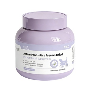 Probióticos Activos Liofilizados para Perros y Gatos, Soporte Digestivo y Cuidado Intestinal, Suplemento para Mascotas, Probiótico para un Intestino Saludable, 50g - Product Image 5