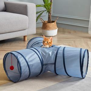 Groothandel Custom Duurzame Inklapbare <span class=keywords><strong>3</strong></span> Manier Kat Spelen Tube Huisdier Speelgoed <span class=keywords><strong>Tunnel</strong></span> Kat <span class=keywords><strong>Tunnel</strong></span> - Product Image 1
