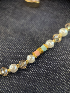 <span class=keywords><strong>Collar</strong></span> para Mascotas con Colgante de Animal en Cristal de Colores y Baño de Cobre en Oro K - Product Image 5