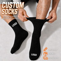 Chaussettes de football personnalisées avec semelle antidérapante, absorbantes et respirantes, pour usage quotidien sportif, antibactériennes et à séchage rapide