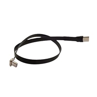 Cable USB Flexible Tipo-C Macho-Hembra de Doble Cabeza, Conductor de Cobre Puro, para Teléfono Móvil y Banco de Energía