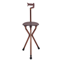 Tabouret pliant portable pour une personne Bâton de marche Chaise Élastique Placement banc extérieur