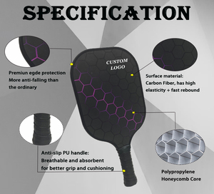 Set di Racchette e Rete da Pickleball Personalizzate con Superficie Ruvida, Spessore 16mm, Racchetta con Logo - Product Image 5