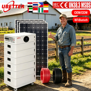 EUStock Home Energy Storage <b>48V</b> 51.2v Battery100AH 200ah 10kWh 20KW Stackable Solar Lithium <b>Battery</b> for Residential Farm - Product Image 1
