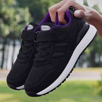 Chaussures de sport pour femmes à fermeture auto-agrippante, durables, antidérapantes, confortables, chaussures décontractées pour les activités de plein air