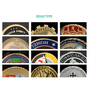 Pièce commémorative en <span class=keywords><strong>euros</strong></span> avec logo personnalisé, meilleurs supports de sublimation, pièce souvenir en métal, gravure au laser, impression UV, pièce de jeu de défi 3D - Product Image 6