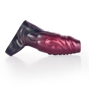 อุปกรณ์ช่วยสำเร็จความใคร่สำหรับผู้ชายแบบสวมใส่ ยี่ห้อ NNSX รุ่น Wholesale Men Wear Hollow Dildos ช่วยเพิ่มความยาวองคชาต พร้อมผิวสัมผัสหยาบแบบนวดหนังศีรษะเต่า - Product Image 5