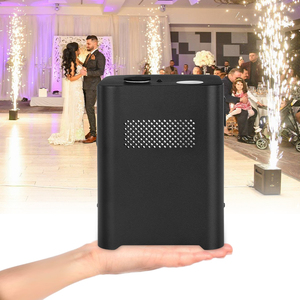 CE Approved Bridal Events Rechargeable Mini Cold Spark Machine 350W Mini Battery Cold Pyro Machine for Party Wedding Birthday