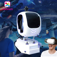 Equipo de Entretenimiento Interior VR/AR/MR, Máquina de Juegos, Simulador de Vuelo de Helicóptero de Realidad Virtual