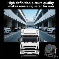 Caméra de recul pour camion Smartour, AHD 1080P, CCD, objectif fisheye grand angle, caméra de recul pour camion, fourgonnette, bus, camping-car